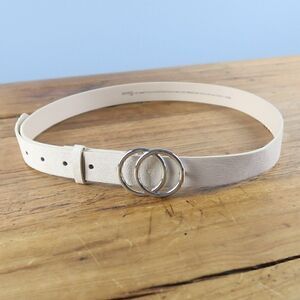 DIVIDED BY H&M LIGHT TAN BELT WITH SILVER BUCKLE NWOT